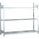 Weitspannregal WS2000 – Stahl – B 2250 x T 600 x H 2000 mm - 3 Böden - Tragkraft pro Boden 400 kg - verzinkt