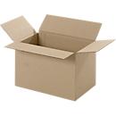 Wellpappe-Faltkarton - 1-wellig - L 215 x B 155 x H 135 mm - braun - Verkauf pro Stück