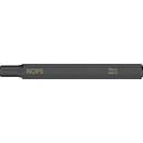 WERA Bit 840 S Hex-Plus, 5,0 x 70 mm, extra zähhart, 1/4" Antrieb, DIN ISO 1173 C6.3/E6.3, 5 Stück