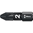 WERA Bit 855/1 IMP DC PZD3, L 25 mm, 1/4 Zoll C6,3, diamantbeschichtet, Impaktor, 10 Stück