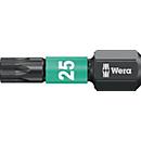 WERA Bit 867/1 IMP DC T25, L 25 mm, 1/4 Zoll C6.3, Impaktor, diamantbeschichtet, 10er Box