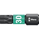 WERA Bit 867/1 IMP DC T30, L 25 mm, 1/4 Zoll C6,3, Impaktor diamantbeschichtet, 10 Stück