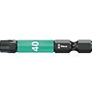 WERA Bit 867/4 IMP DC T40, L 50 mm, 1/4 Zoll E6,3, diamantbeschichtet, Impaktor-Set mit 5 Bits