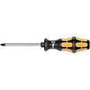 WERA-schroevendraaier 917 SPH PH 3, klinglengte 150 mm, 2C-handgreep, slagkap, gelegeerd gereedschapsstaal