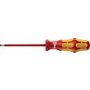WERA Tournevis VDE 160 i, fente 4 mm, L 198 mm, isolé VDE jusqu'à 1000V, pointe Lasertip, acier à outils