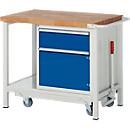 Werkbank absenkbar 8152, B 1000 x T 700 x H 880 mm