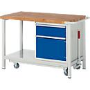 Werkbank absenkbar 8152, B 1250 x T 700 x H 880 mm
