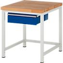 Werkbank serie 8001, vast, met schuiflade, B 750 x D 900 X H 840 mm