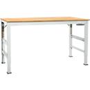Werktafel Ergo, elektro-hydrauliek, blad multiplex, 1750 x 800 mm, lichtgrijs