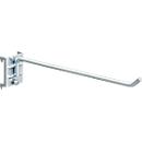 Werkzeughalter WFI, für Lochplatten mit Lochgröße 9 x 9 mm & Lochabstand 38 mm, L 200 mm, Stahl, 5 Stück