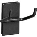 Werkzeughalter WFI, magnetisch, 2 Haken, L 50 x B 40 x H 50 mm, Stahl, schwarz, 2 Stück