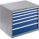 Werkzeugschrank WSK 5408-6L, 6 Schubladen, 800 mm hoch