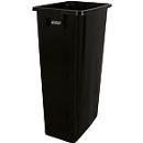 Wertstoffsammler Probbax MixMatch, Volumen 80 l, mit Griff, ohne Deckel, L 320 x B 460 x H 762 mm, Recycling-Polypropylen, schwarz