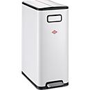 Wesco Abfalleimer Big Double Master, 2 getrennte Einsätze, je 20 Liter Inhalt