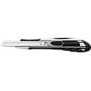 Westcott Cutter »Duo Safety«, Sicherheitsmesser mit Duo-Funktion, Klingenbreite 18 mm, Metallgehäuse, Softgrip-Grif