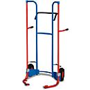 Wheelbarrow for tyres, 745 x 760 x 1600 mm