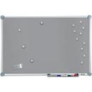 Whiteboard 2000 MAULpro, silver, 900 x 1200 mm, with accessories