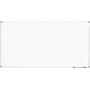 Whiteboard 2000 MAULpro, weiß emailliert, Rahmen platingrau, 1200 x 1800 mm