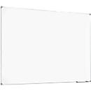 Whiteboard 2000 MAULpro, weiß kunststoffbeschichtet, Rahmen platingrau, 1200 x 1800 mm