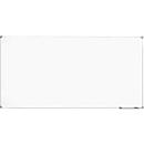 Whiteboard 2000 MAULpro, white enameled, frame platinum grey, 2000 x 1000 mm