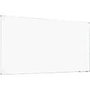 Whiteboard 2000 MAULpro, white plastic coated, frame aluminium silver, 1200 x 2400 mm