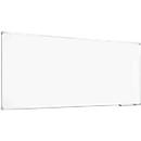 Whiteboard 2000 MAULpro, white plastic coated, frame aluminium silver, 1800 x 900 mm