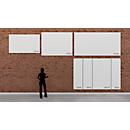 Whiteboard Legamaster Wall-Up RRC, magnetisch, Ecke rechts abgerundet, B 595 x T 23 x H 2000 mm, emaillierter Stahl, weiß