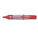 Whiteboard marker PILOT V-Board Master, navulbaar, inktniveau-indicator, wigvormige punt, rood, 1 st.