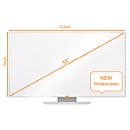 Whiteboard nobo Widescreen, emailliert, 700 x 1230 mm