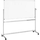 Whiteboard pivotant Revolve MAUL, mobile, émaillé, 1000 x 2100 mm