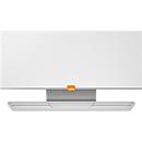 Whiteboard Widescreen nobo - aluminium frame - Nano Clean oppervlak - B 890 x H 500 mm - met opbergbak