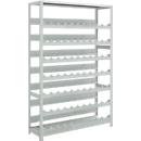 Wijnflessenrek, schroefsysteem, 7 inzetstukken