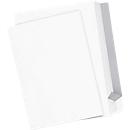 Witte enveloppen, C4 (229 x 324 mm), 100 g/m², zonder venster, klevend, 250 stuks