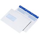 Witte enveloppen C5 (162 x 229 mm), met venster links, 500 stuks
