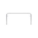 WSM lean-to bracket, 2-sided, W 1500 x D 48 x H 800 mm, galvanized steel, for setting in concrete