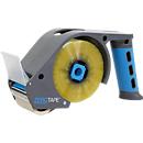 ZeroTape® handafroller, voor rollen B 48 mm x L 160 m, rolt soepel af, blauw