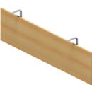 Zichtscherm ARLON OFFICE, 1400 mm, beukenpatroon