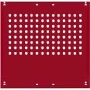 Zijpaneel, voor werktafels universeel speciaal/ergo, voor diepte 800 mm, B 592 x H 628 robijnrood RAL 3003