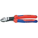 Zijsnijtangen L.200mm vorm 2 multi-comp. handgrepen KNIPEX