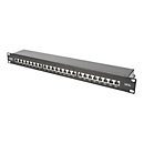 "DIGITUS Professional DN-91624S-EA-B - Patch Panel - 1U - 19"""