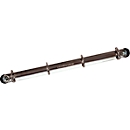 Eichner Ringrail, voor transparante hoezen, magnetisch, B 310 x D 30 x H 50 mm, tot 1 kg, zilver
