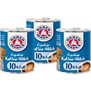 Lait pour café Brenmarke Die Ergiebige, 10 % de matières grasses, 3 boîtes de 170 g