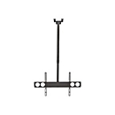 "Manhattan TV & Monitor Mount, Ceiling, 1 screen, Screen Sizes: 37-75"", Height: 105-156 cm, Black, VESA 200x200 to 800x400mm, Max 50kg, LFD, Lifetime Warranty - Klammer - für Flachbildschirm"