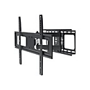 "Manhattan TV & Monitor Mount, Wall, Full Motion, 1 screen, Screen Sizes: 37-65"", Black, VESA 200x200 to 600x400, Max 50kg, LFD, Tilt & Swivel with 3 Pivots, Lifetime Warranty - Klammer - für LCD TV - Schwarz"