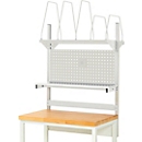  Rau Structure de système de table de travail set complet 03, pour largeur de système 1000 mm, charge admissible 100 kg, gris clair
