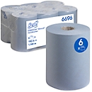  Scott® Rollenpapiertücher Essential Slimroll 6696, 1-lagig, 6 Rollen á 190 m, insgesamt 1140 m, blau 