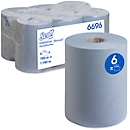  Scott® Rollenpapiertücher Essential Slimroll 6696, 1-lagig, 6 Rollen á 190 m, insgesamt 1140 m, blau 