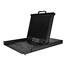"StarTech.com 8 Port Rack KVM Konsole mit 1,8 m Kabeln - US Tastatur(QWERTY), Integrierter KVM Switch mit 17"" LCD Monitor - 1HE LCD KVM Konsole - OSD KVM - 50.000 MTBF - USB + VGA(RKCONS1708K) - KVM-Konsole - 43.2 cm (17"")"