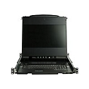 "StarTech.com Rack KVM Konsole HD 1080p - US Tastatur(QWERTY), Ein Port DVI/VGA KVM mit 17"" LCD Monitor - 1HE LCD KVM Konsolenschublade mit Kabeln - USB Unterstützung - 44.230 MTBF (RKCOND17HD) - KVM-Konsole - Full HD (1080p) - 43.9 cm (17.3"")"