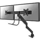 2-fach-Monitor-Tischhalterung NewStar NM-D775DXBLACK, bis 32“, neig-/dreh-/schwenkbar, mit Griff